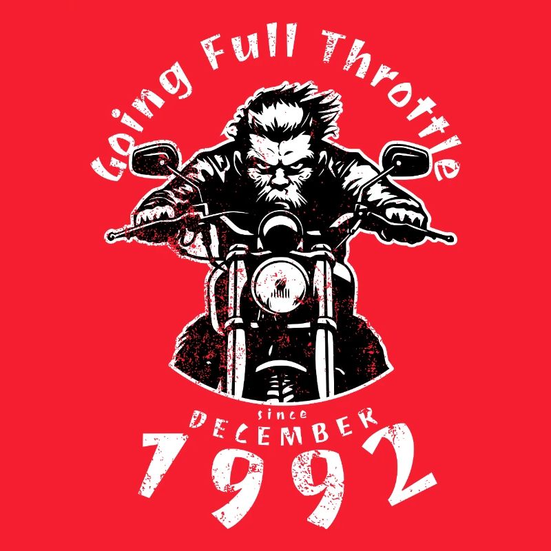 33. Geburtstag Going Full Throttle Since 12/1992
