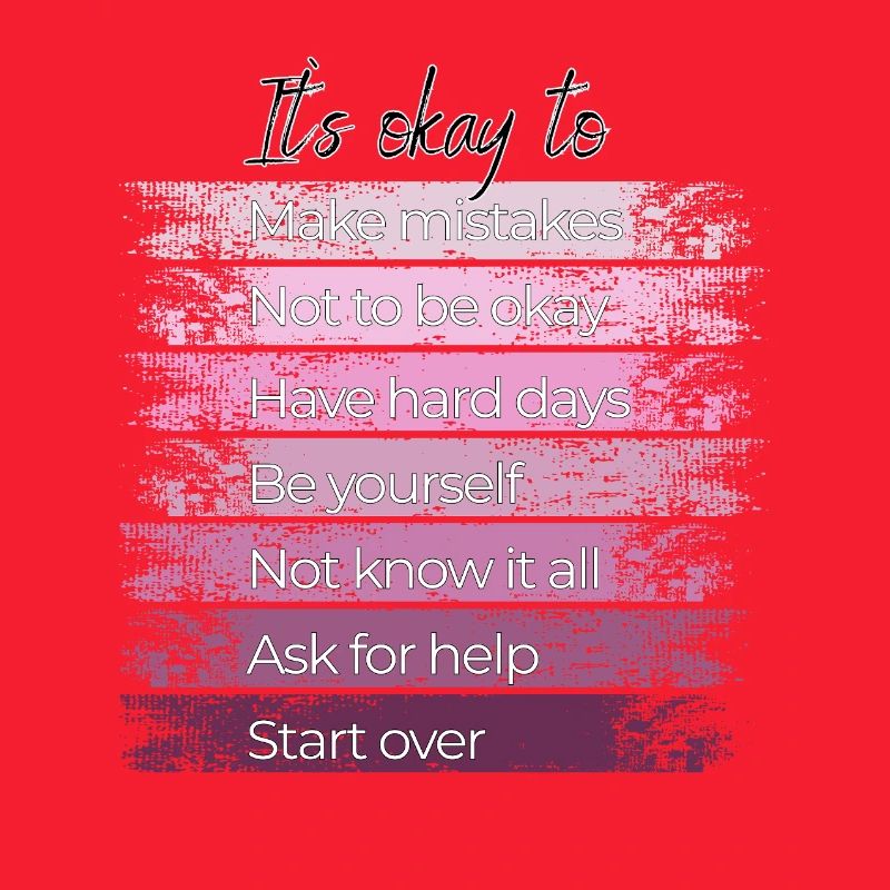 It's okay to start over.