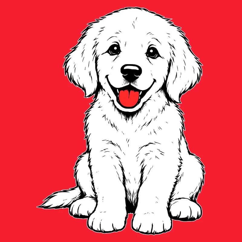 Golden_Retriever_Welpen_sitzend_weiss