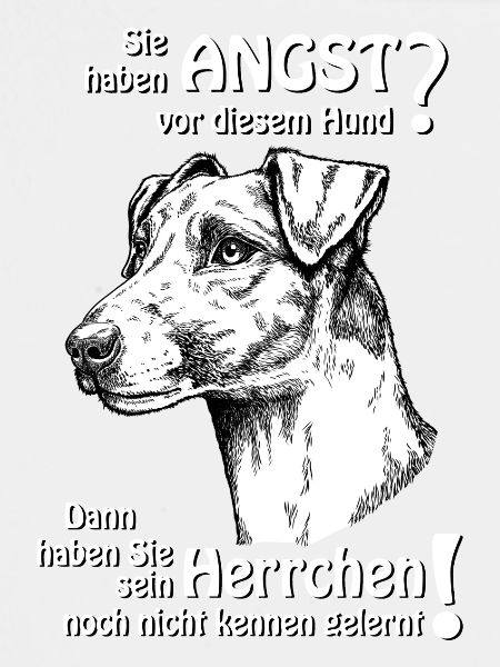 Angst vor Foxterrier? Herrchen