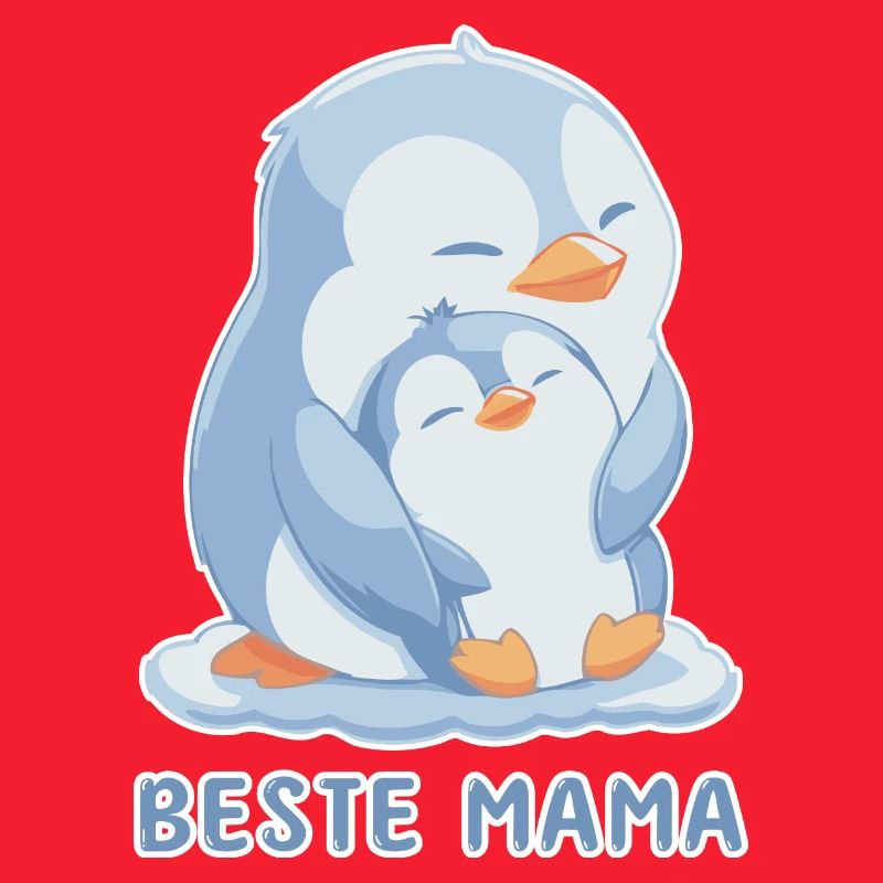 Beste Mama Pinguin Muttertag