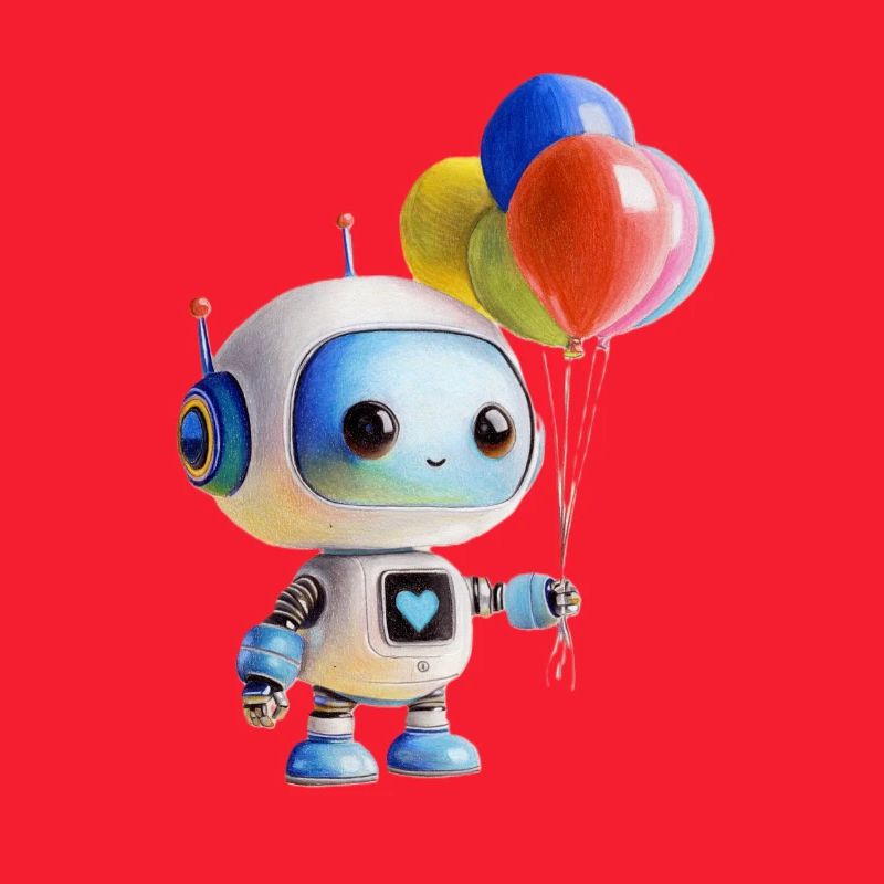 Roboter Luftballon