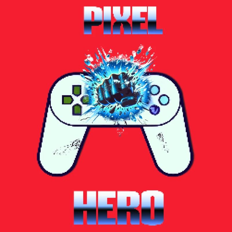 Pixel Hero - Retro Gaming Controller