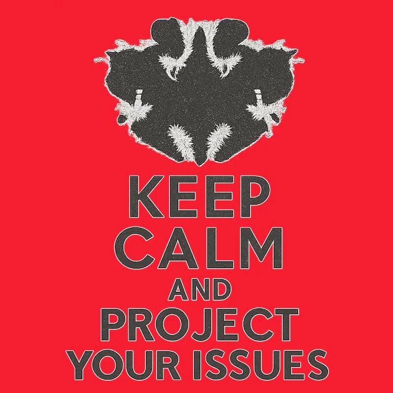 Keep calm and project your issuses