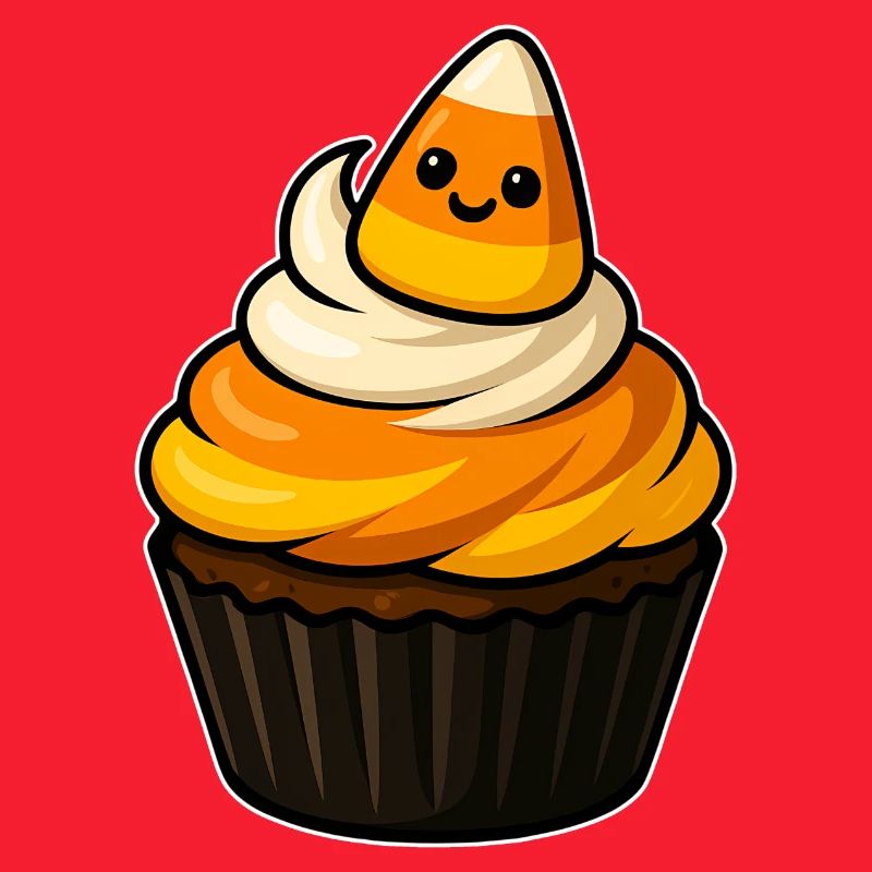 CandyCorn Cupcake Charm