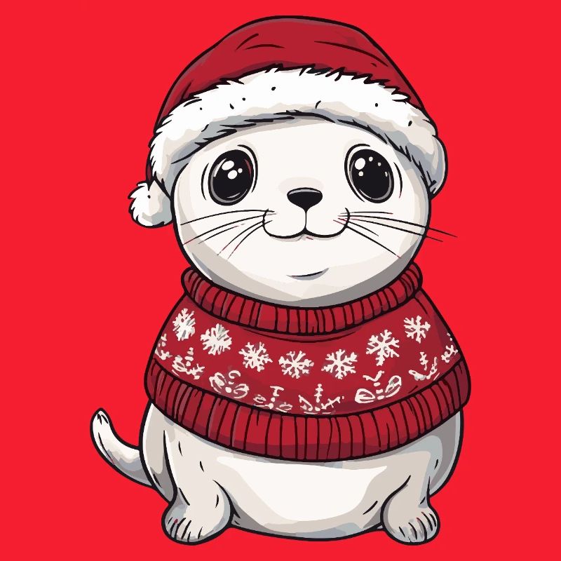 Robbe Tier Weihnachten