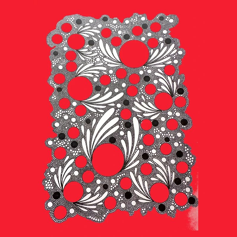 Leaf Blowing Lace Pattern