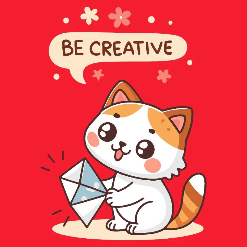 Creative Kawaii Cat