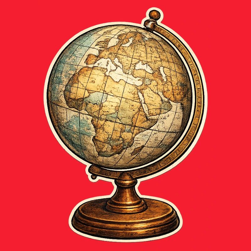Vintage Globe