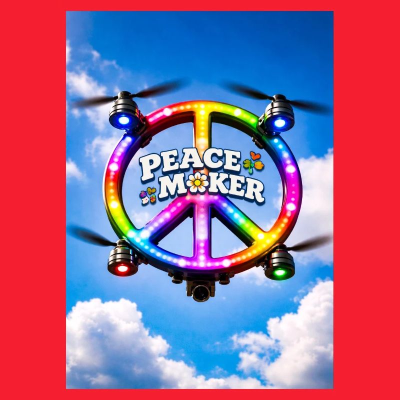 Peace Maker Rainbow LED Ring
