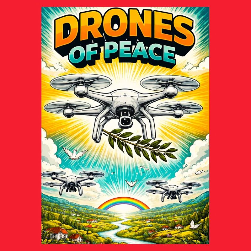 Drones of Peace Olive Flight