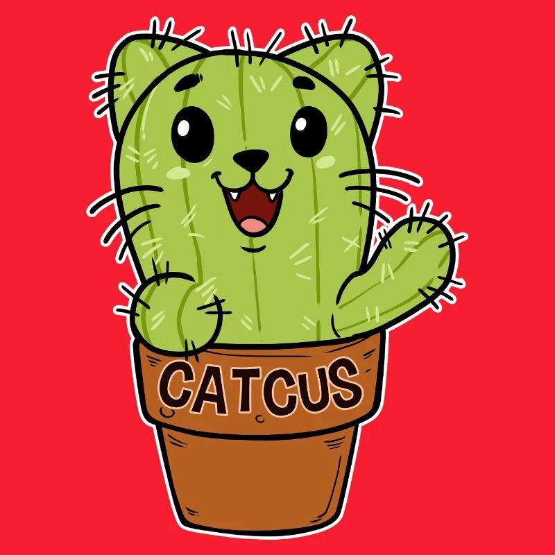 Cat Cactus Kitten Cacti