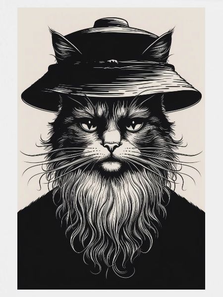 Die stille Katze