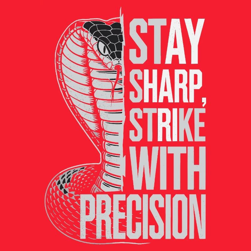 Cobra with Precision Quote