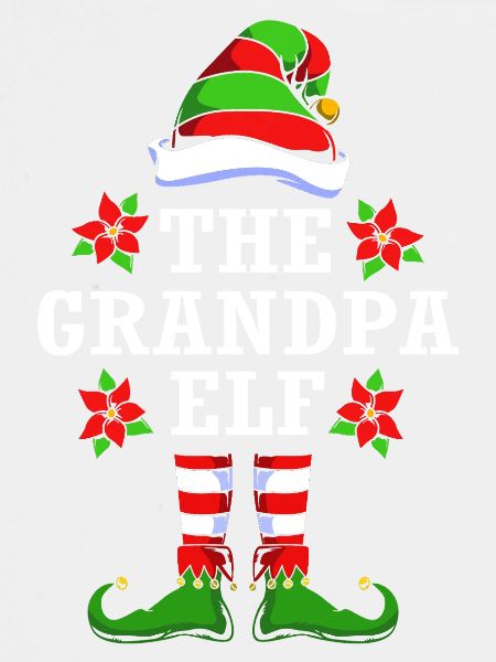 Opa Großvater Elfe Elf Weihnachtsgeschenk