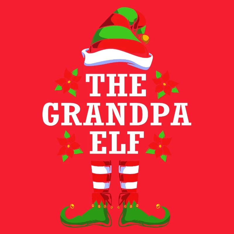 Opa Großvater Elfe Elf Weihnachtsgeschenk