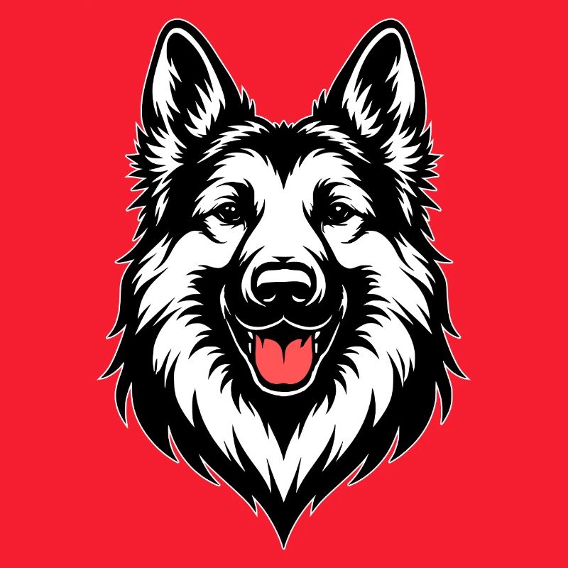 Deutscher Schäferhund Design