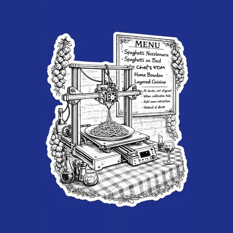 Spaghetti 3D Printer