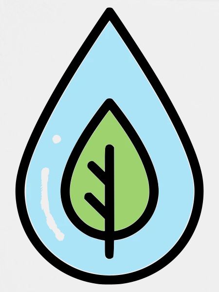 Water Drop Leaf Eco