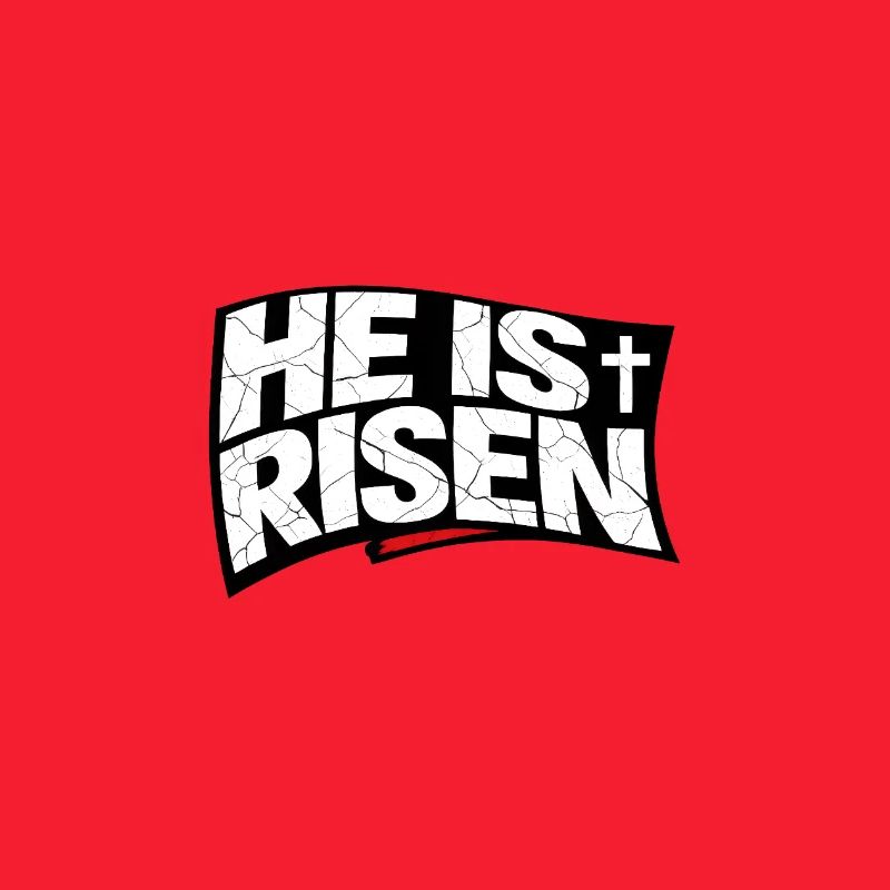 Jesus He Is Risen Religion Ostern Spruch
