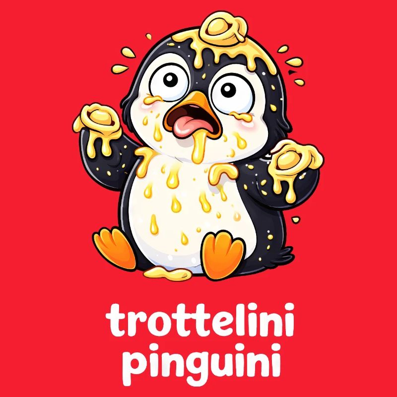 Trottelini Pinguini – Lustiger Pasta Pinguin