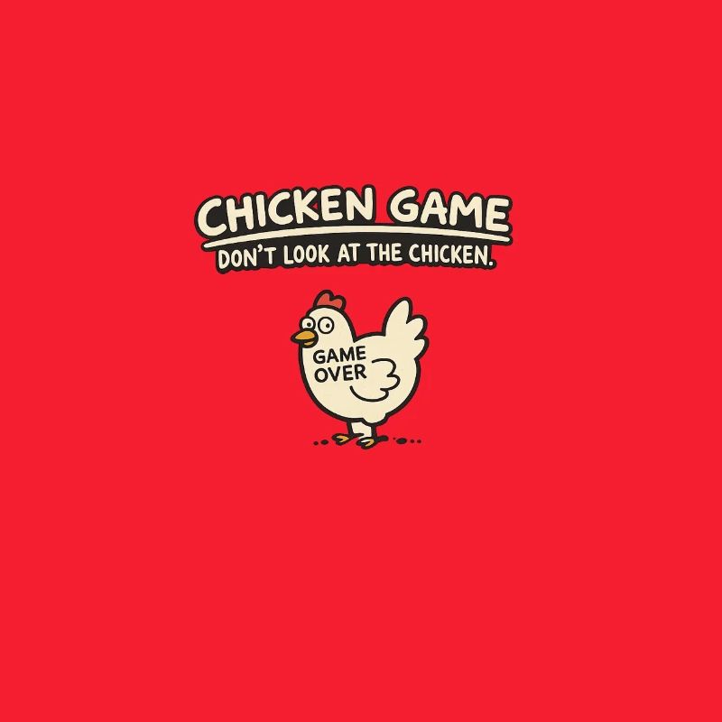 Jeu du poulet – Ne regarde pas