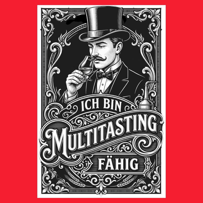 Whisky Ich bin Multitastingfähig