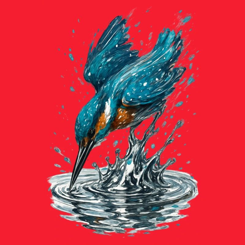 Eisvogel im Einsatz