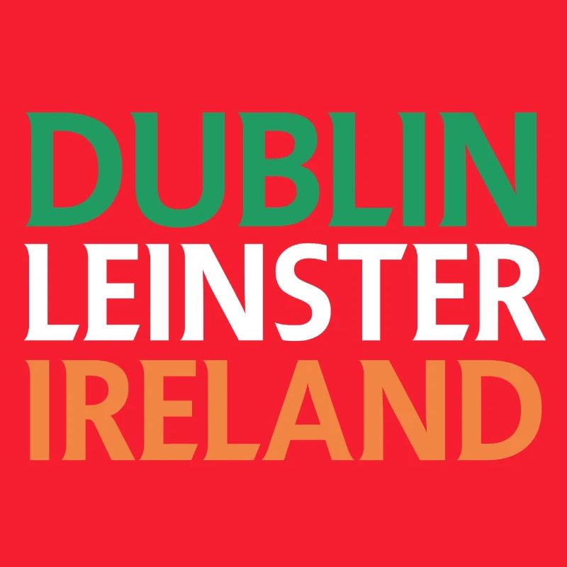 Dublin – Irlande Textdesign