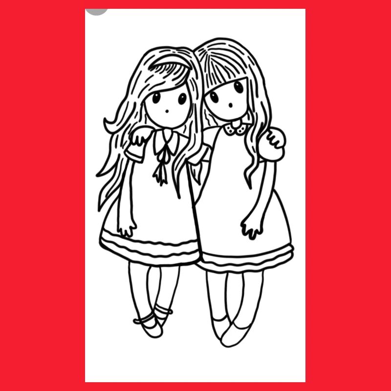 Mädchenduo