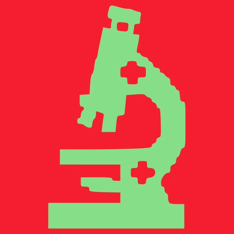 Microscope Pixel Laboratory Icon