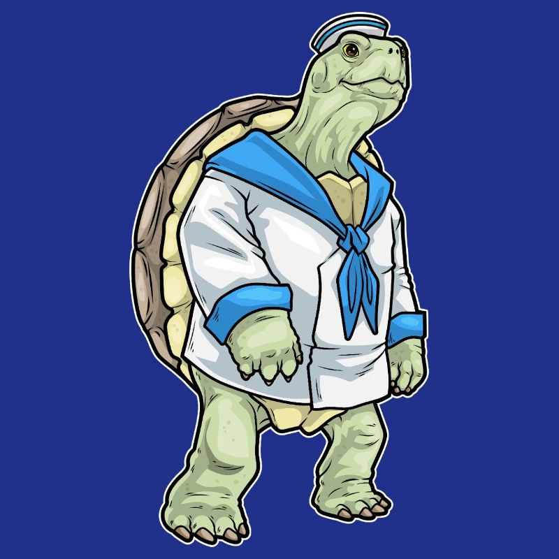 turtle sailor sailor cap