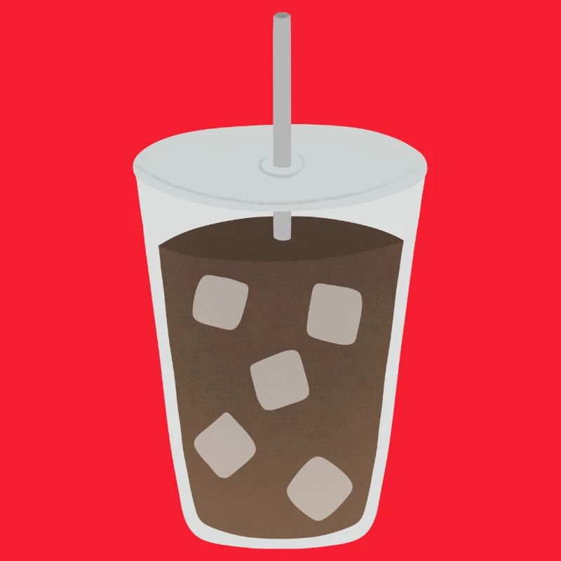 Iced Coffee Cube Pattern