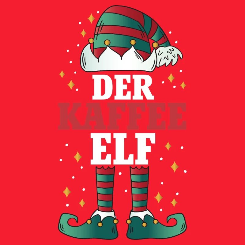 Weihnachten Der Kaffee Elf