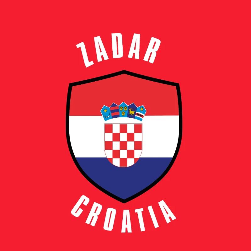 Conception du drapeau du bouclier croate