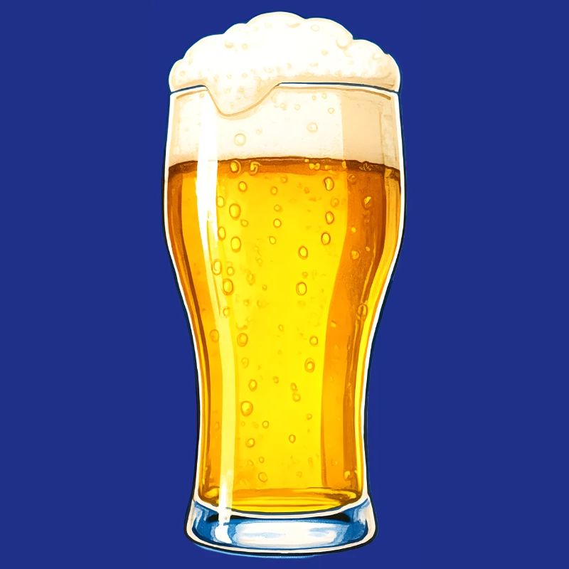 Bierglas-Illustration