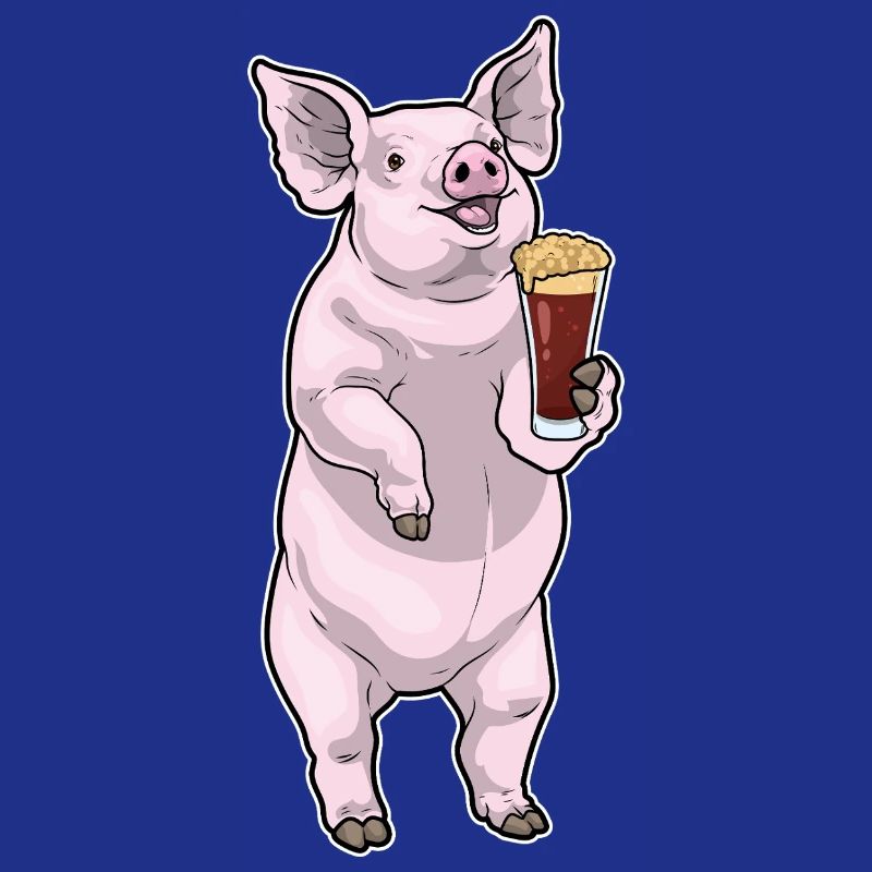 Schwein Bier