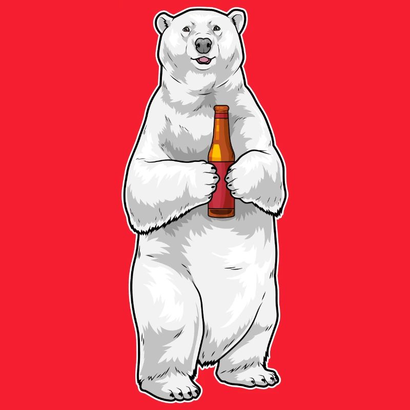 Eisbär Flasche Bier