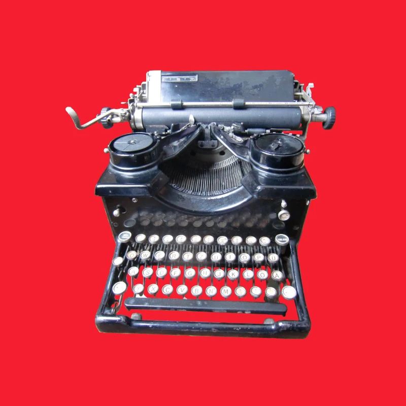 Vintage typewriter