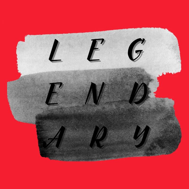 Legendary Brush Stroke Typography