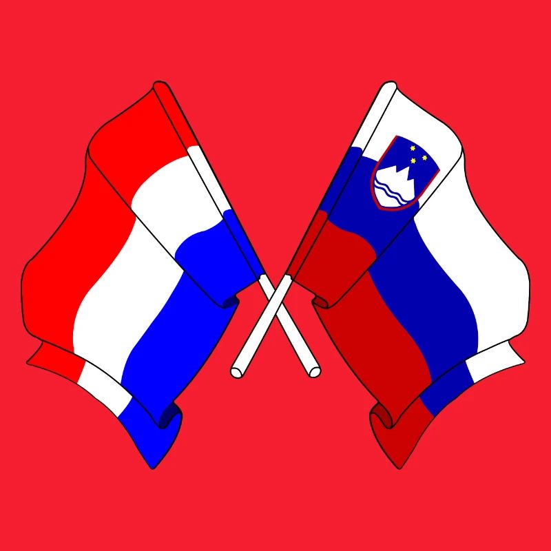 Drapeau des Pays-Bas, Slovénie