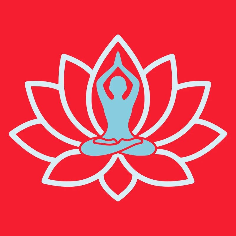 Chakra de Fleurs de Lotus Colorées