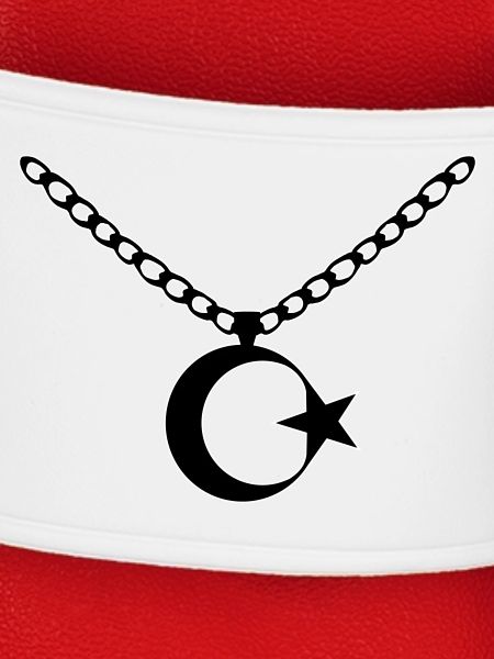 Türkei Flagge Kette