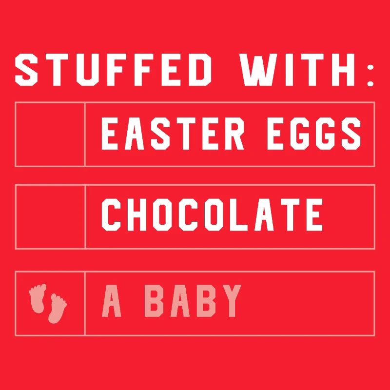 Gender Reveal Ostern Werdende Mutter