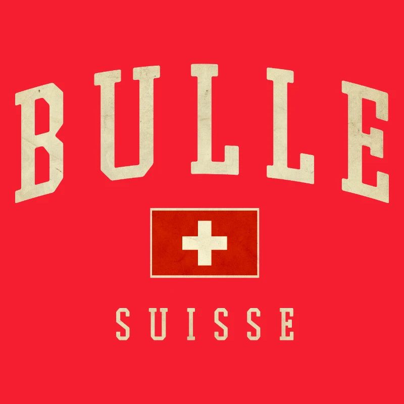 Bulle Schweiz Design - Varsity Stil