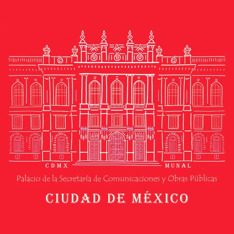 Mexico, Musée d’art, Dessin à la main