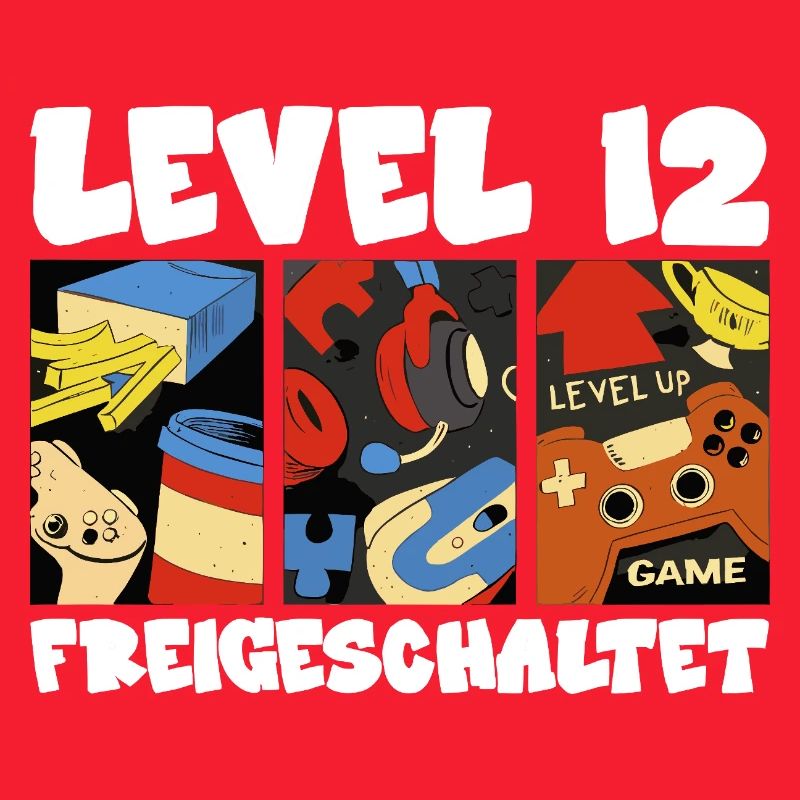 Level 12 Retro Game Collage pro gamer 12.