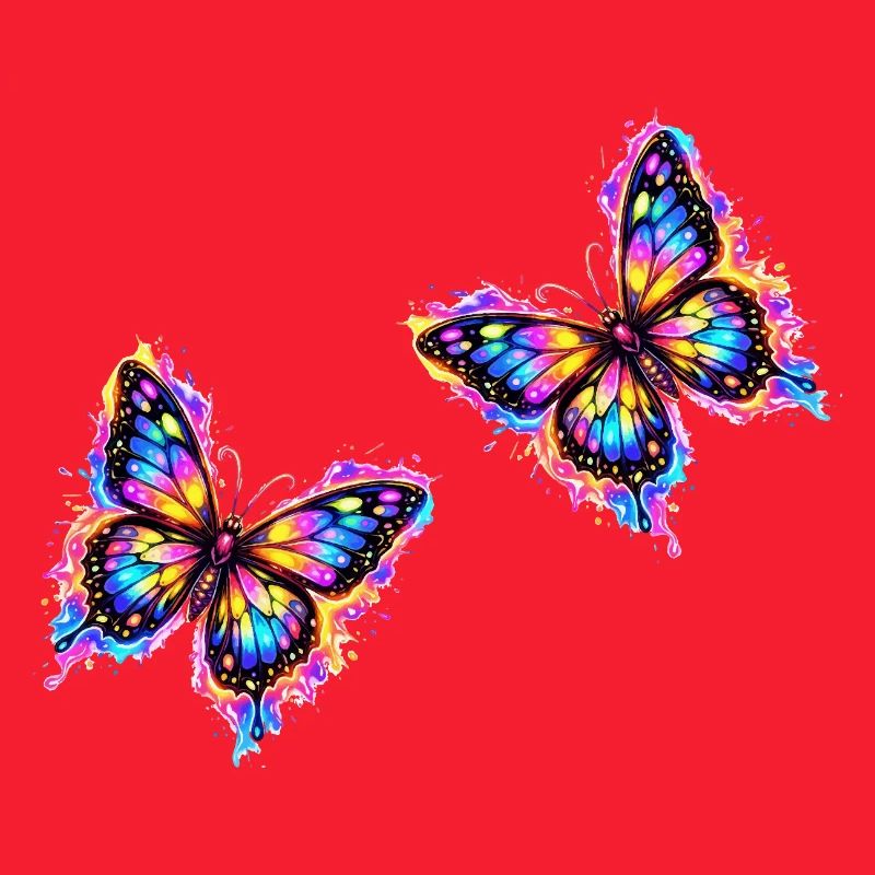 Vlinders Neon