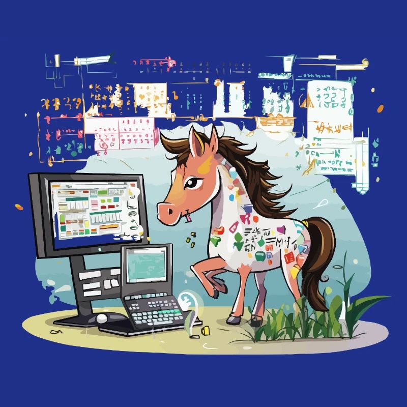 Digital Graffiti Pony