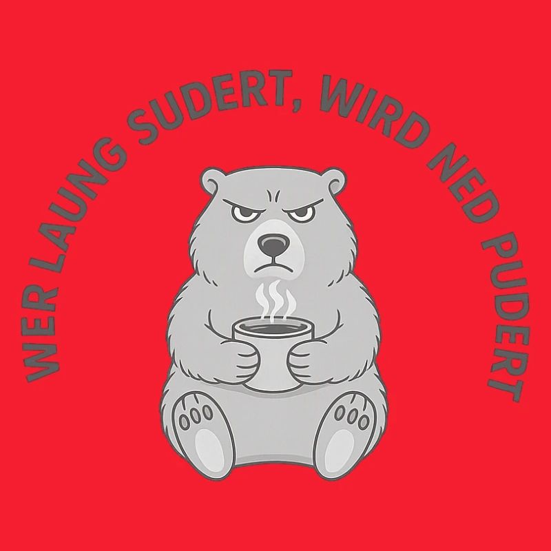 Wer laung sudert, wird ned pudert – Grumpy Coffee